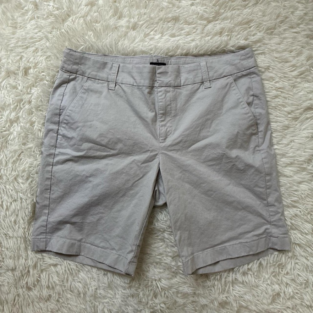 J.Crew preppy khaki chino shorts summer golf Cotton size 10